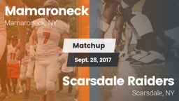 Matchup: Mamaroneck vs. Scarsdale Raiders 2017
