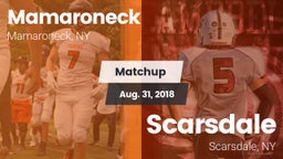 Matchup: Mamaroneck vs. Scarsdale  2018