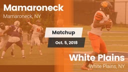 Matchup: Mamaroneck vs. White Plains  2018