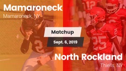 Matchup: Mamaroneck vs. North Rockland  2019
