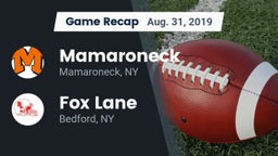 Recap: Mamaroneck  vs. Fox Lane  2019
