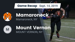 Recap: Mamaroneck  vs. Mount Vernon  2019