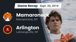 Recap: Mamaroneck  vs. Arlington  2019