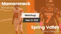 Matchup: Mamaroneck vs. Spring Valley  2019