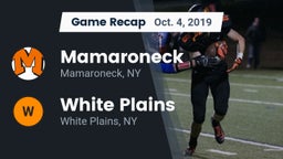 Recap: Mamaroneck  vs. White Plains  2019