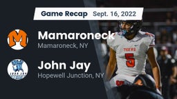Recap: Mamaroneck  vs. John Jay  2022