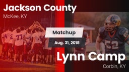 Matchup: Jackson County vs. Lynn Camp  2018