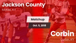 Matchup: Jackson County vs. Corbin  2018