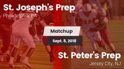 Matchup: St. Joseph's High vs. St. Peter's Prep  2018