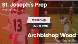 Matchup: St. Joseph's High vs. Archbishop Wood  2018
