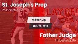 Matchup: St. Joseph's High vs. Father Judge  2018