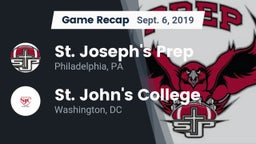 Recap: St. Joseph's Prep  vs. St. John's College  2019