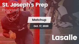 Matchup: St. Joseph's High vs. Lasalle 2020
