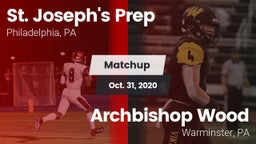 Matchup: St. Joseph's High vs. Archbishop Wood  2020