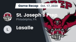Recap: St. Joseph's Prep  vs. Lasalle 2020