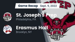 Recap: St. Joseph's Prep  vs. Erasmus Hall  2022