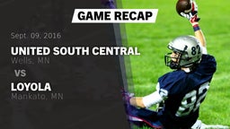 Recap: United South Central  vs. Loyola  2016