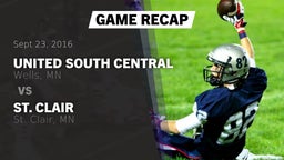 Recap: United South Central  vs. St. Clair  2016