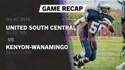 Recap: United South Central  vs. Kenyon-Wanamingo  2016
