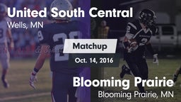 Matchup: United South Central vs. Blooming Prairie  2016