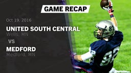 Recap: United South Central  vs. Medford  2016