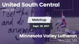 Matchup: United South Central vs. Minnesota Valley Lutheran  2017