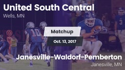 Matchup: United South Central vs. Janesville-Waldorf-Pemberton  2017