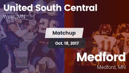 Matchup: United South Central vs. Medford  2017