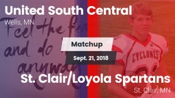 Matchup: United South Central vs. St. Clair/Loyola Spartans 2018