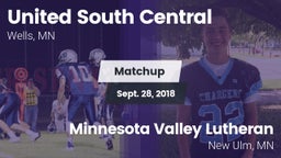 Matchup: United South Central vs. Minnesota Valley Lutheran  2018