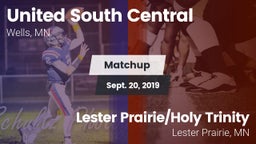 Matchup: United South Central vs. Lester Prairie/Holy Trinity  2019