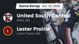 Recap: United South Central  vs. Lester Prairie  2020