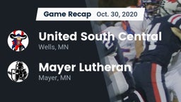 Recap: United South Central  vs. Mayer Lutheran  2020