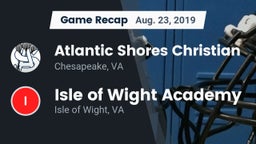 Recap: Atlantic Shores Christian  vs. Isle of Wight Academy  2019