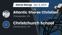 Recap: Atlantic Shores Christian  vs. Christchurch School 2019