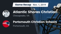 Recap: Atlantic Shores Christian  vs. Portsmouth Christian Schools 2019