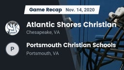 Recap: Atlantic Shores Christian  vs. Portsmouth Christian Schools 2020