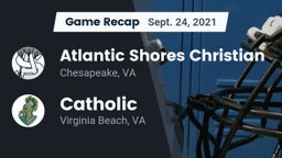 Recap: Atlantic Shores Christian  vs. Catholic  2021