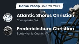 Recap: Atlantic Shores Christian  vs. Fredericksburg Christian  2021