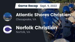 Recap: Atlantic Shores Christian  vs. Norfolk Christian  2022