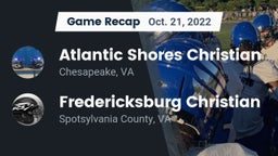 Recap: Atlantic Shores Christian  vs. Fredericksburg Christian  2022