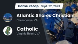 Recap: Atlantic Shores Christian  vs. Catholic  2023