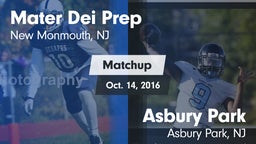 Matchup: Mater Dei vs. Asbury Park  2016