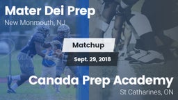 Matchup: Mater Dei vs. Canada Prep Academy 2018