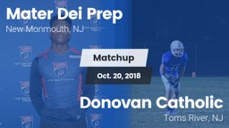 Matchup: Mater Dei vs. Donovan Catholic  2018