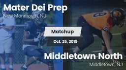 Matchup: Mater Dei vs. Middletown North  2019