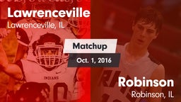 Matchup: Lawrenceville vs. Robinson  2016