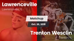 Matchup: Lawrenceville vs. Trenton Wesclin  2018