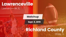 Matchup: Lawrenceville vs. Richland County  2019