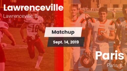 Matchup: Lawrenceville vs. Paris  2019